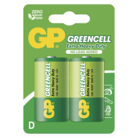 GP Batteries Zinkochloridová baterie GP R20 D 2 ks