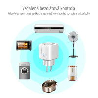 Platinium Chytrá WiFi zásuvka Smart Control EU16 