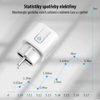 Platinium Chytrá WiFi zásuvka Smart Control EU16 