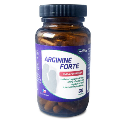 Wellife ARGININE FORTE 60 tobolek